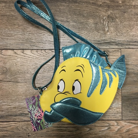 little mermaid flounder purse